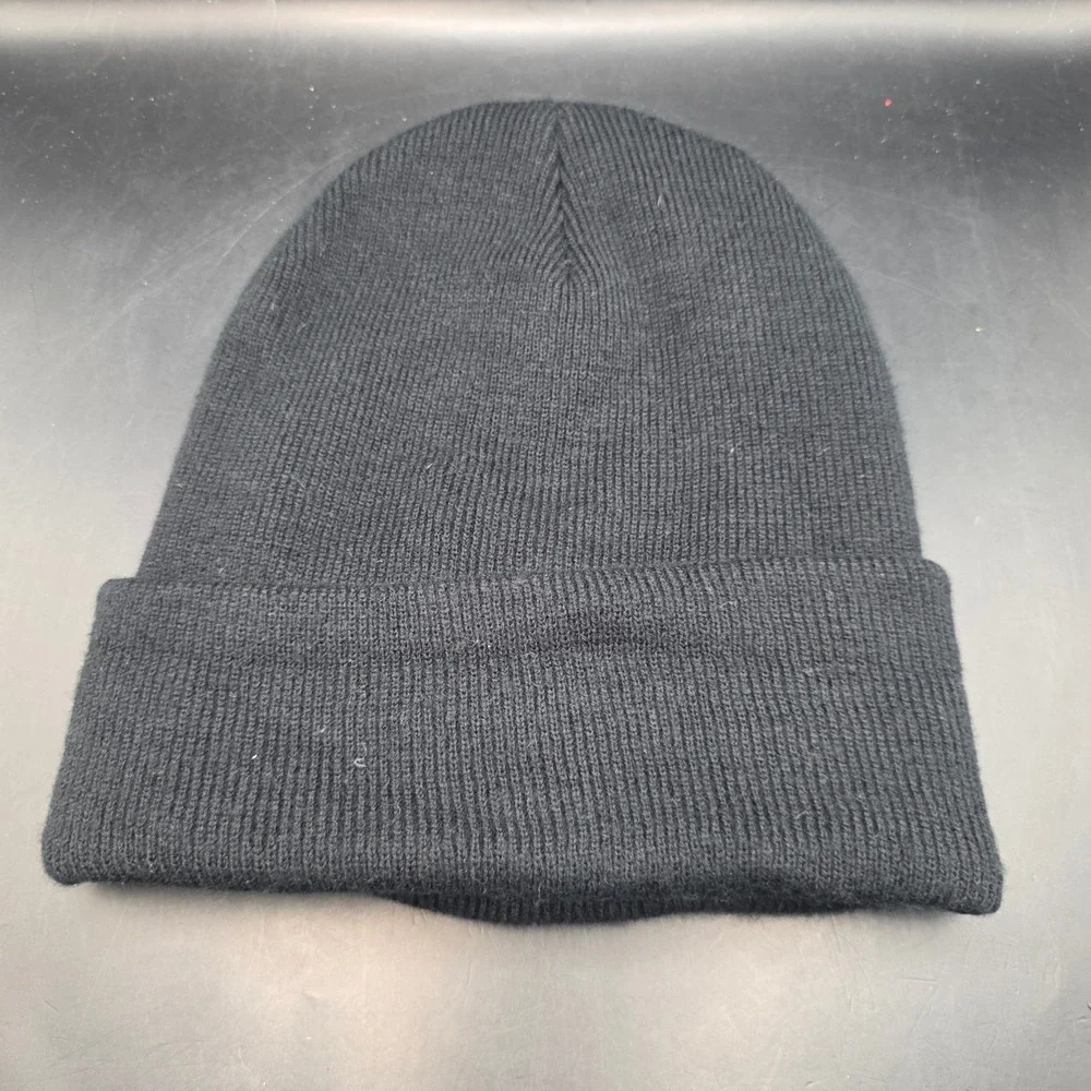Jordan Paris Saint-Germain Beanie Unisex OSFM Black Cuffed Knit Hat CJ8045-010